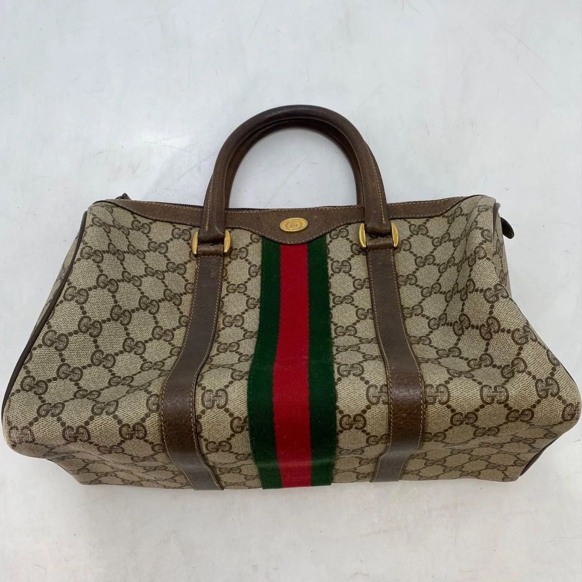 Gucci Handbag Mini Boston Sherry GG Travel Business — view 12