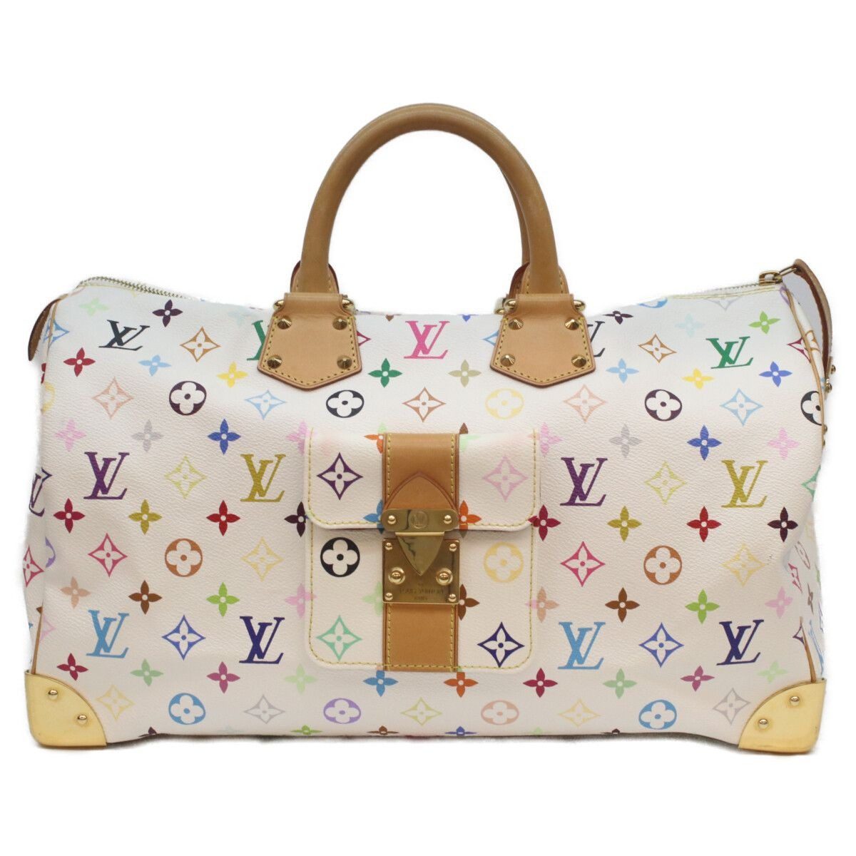 Louis Vuitton Monogram Multicolor Speedy 40 Handbag