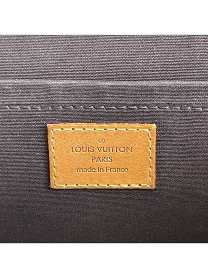 Louis Vuitton Vernis Rosewood Avenue Bag Monogram Tote Amarante