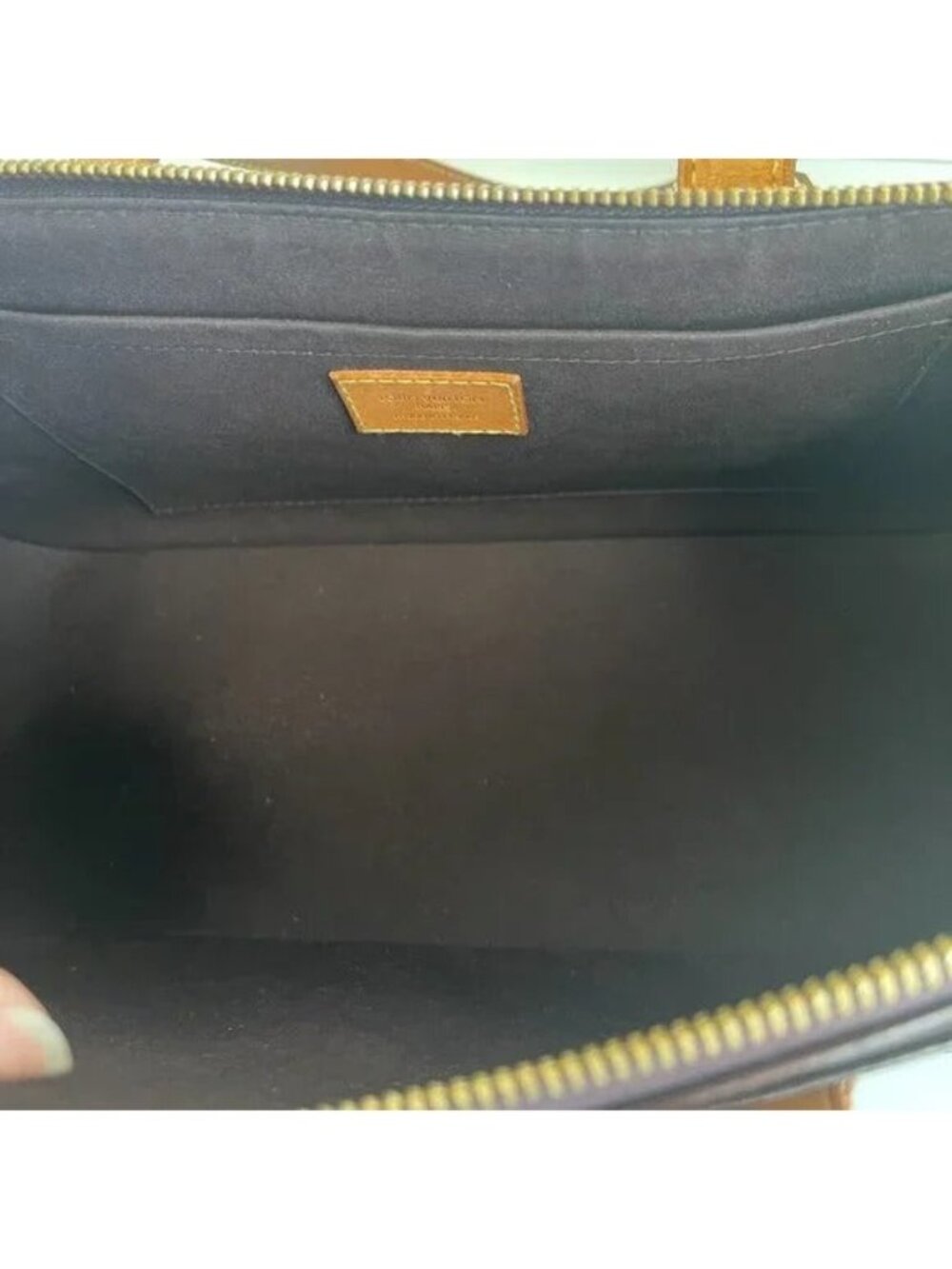 Louis Vuitton Vernis Rosewood Avenue Bag Monogram Tote Amarante