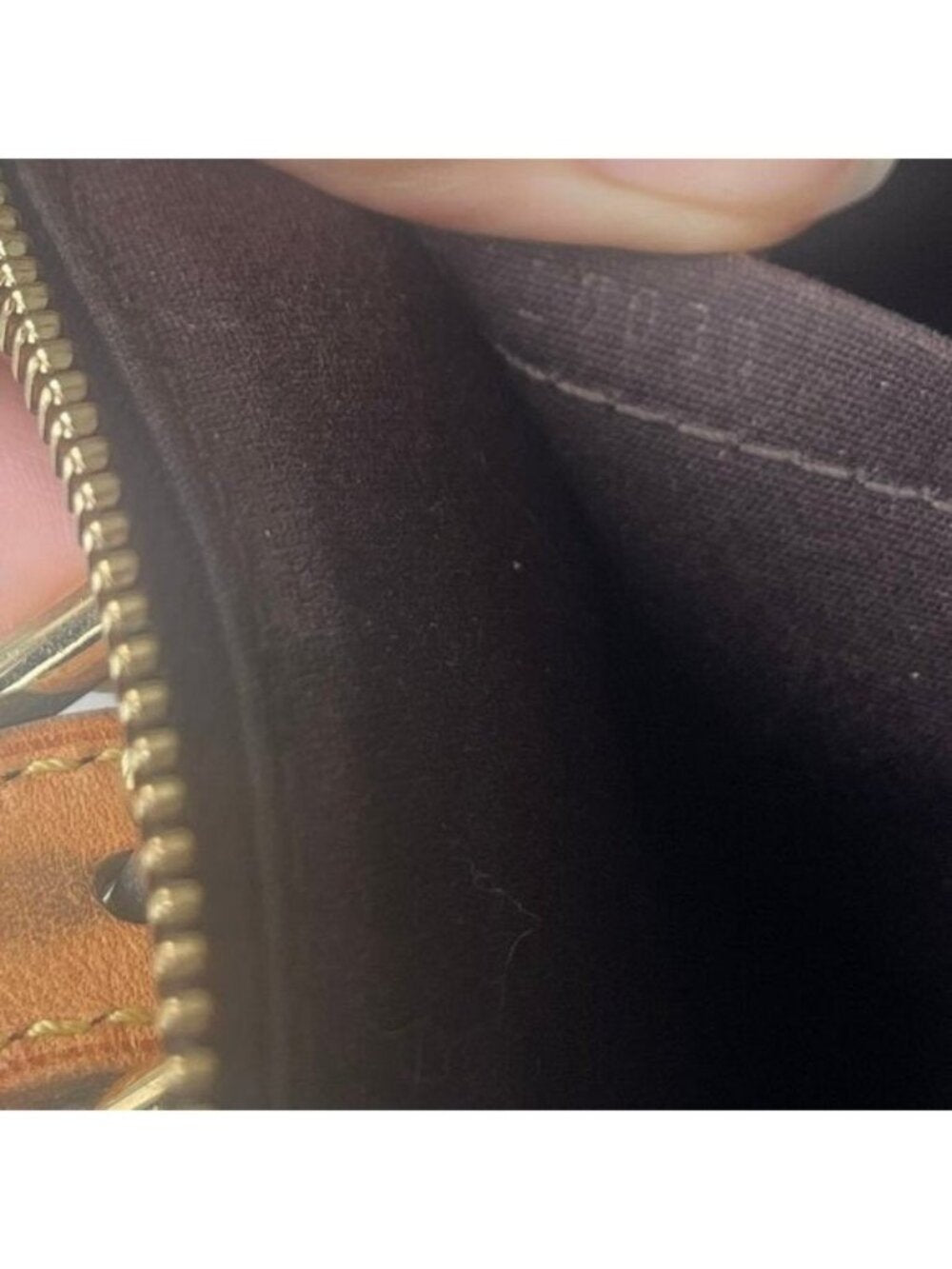 Louis Vuitton Vernis Rosewood Avenue Bag Monogram Tote Amarante