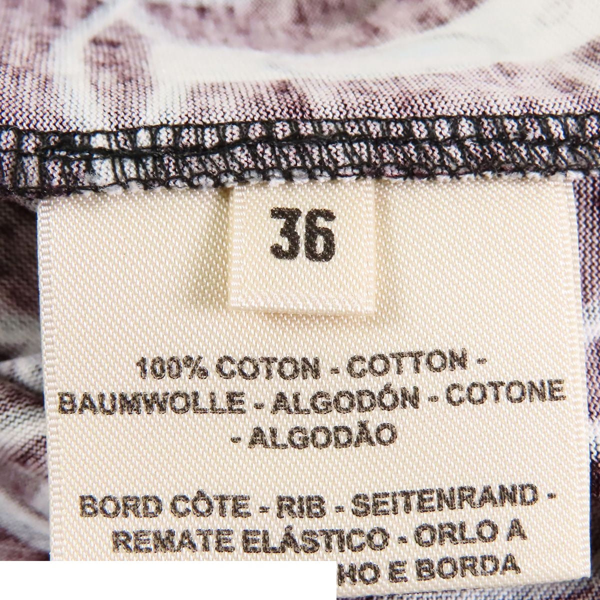 Hermes T-Shirt Black White Cotton la Promenade du Matin Morning Walk All Over — view 8