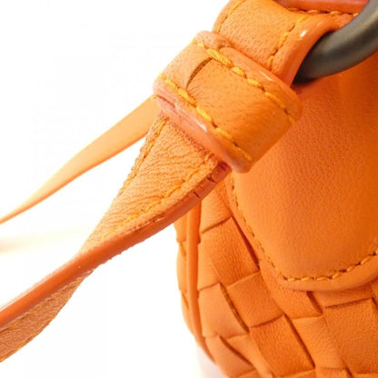 Bottega Veneta Shoulder Bag Leather Orange — view 7
