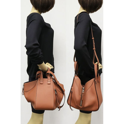 Loewe Shoulder Bag Hammock Small Classic Calf Tan 2-Way 38730 S35 — view 2