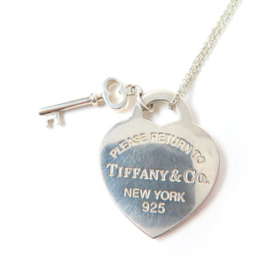 Tiffany & Co Return To Tiffany & Co Heart Tag & Key Medium Pendant Necklace