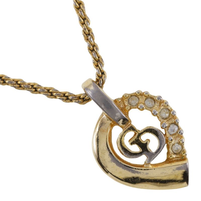 [dior] Christian Dior Gold Plated Ladies 6.7g Necklace