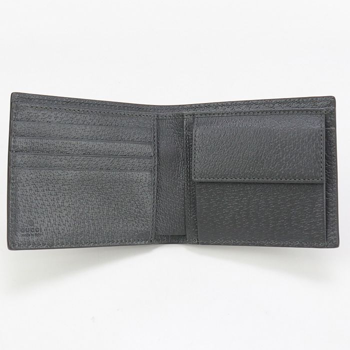 Gucci GG Coin Wallet Ophidia 597609 Uulbn 1244 Bifold Wallet GG Supreme Men's