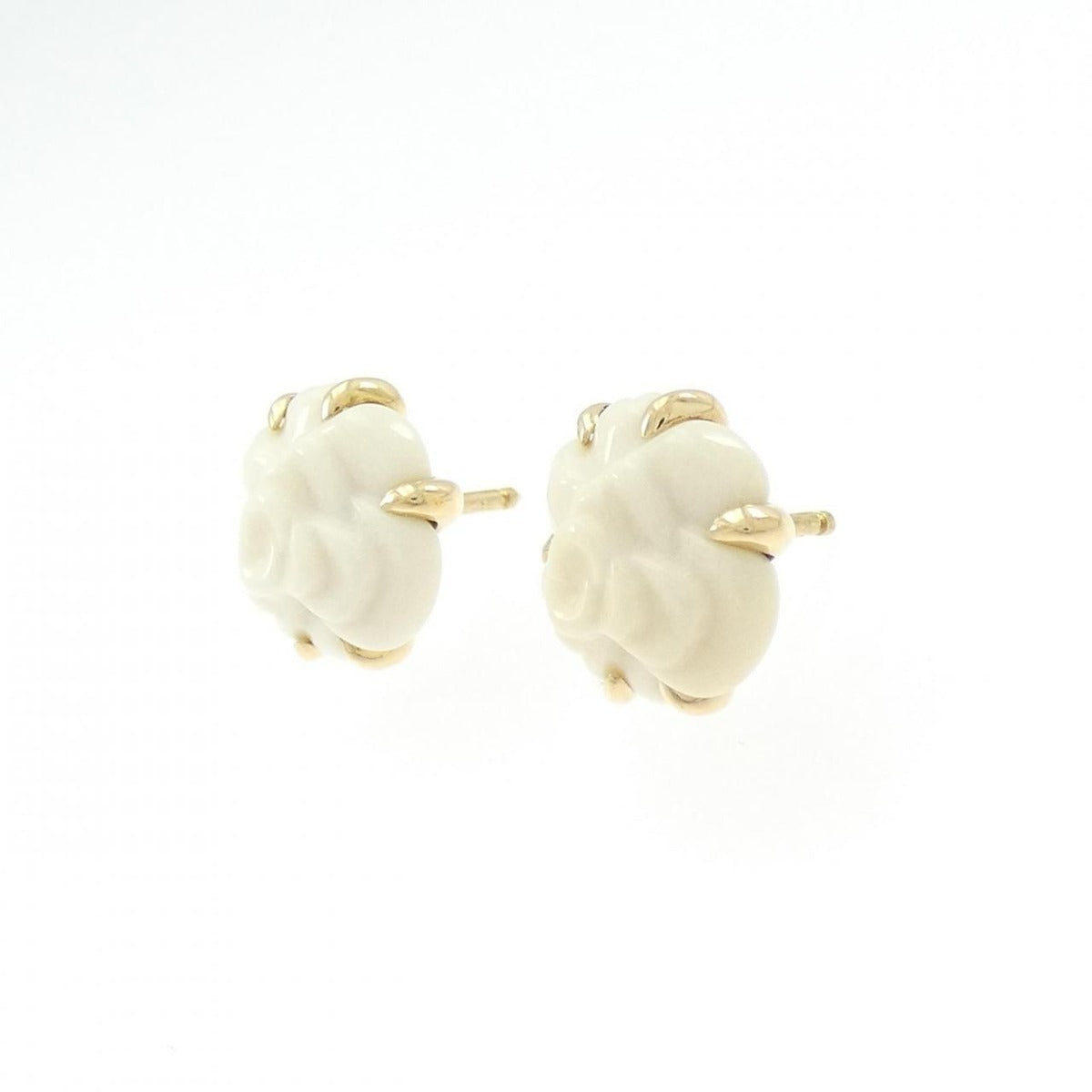 Chanel Camellia Small Earrings — view 2