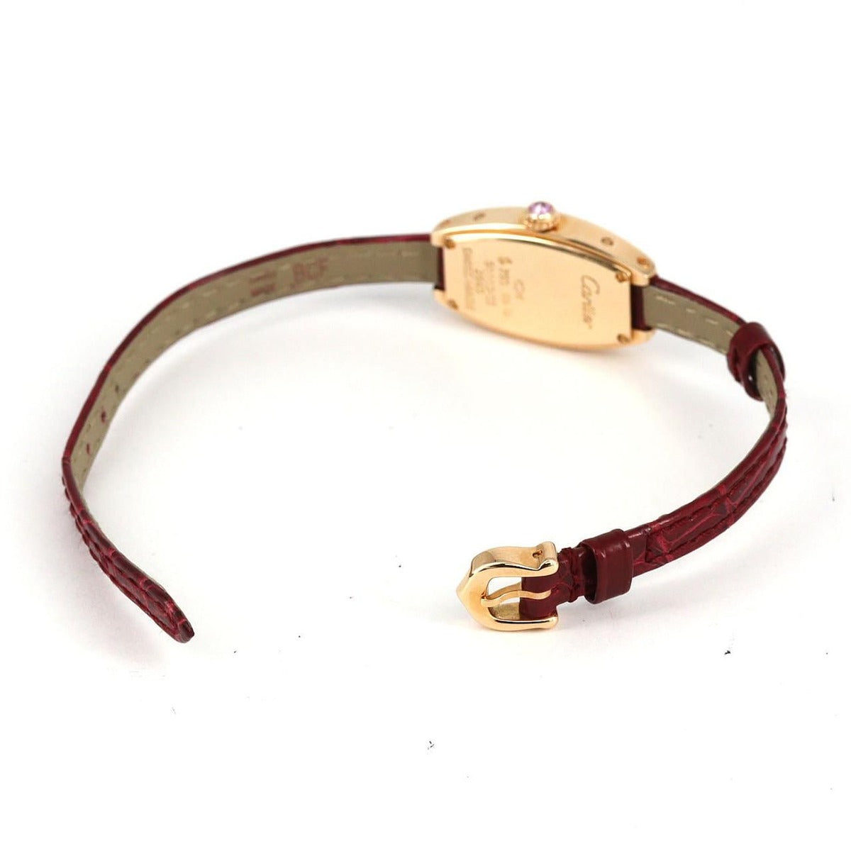 Cartier Mini Tonneau Raniere PG Tourmaline Rg Quartz Bracelet — view 7