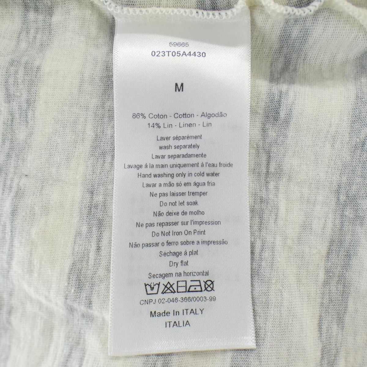 Dior T-Shirt White M — view 3