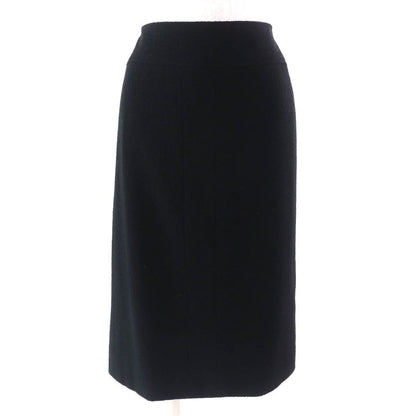 CHANEL Vintage 98A P11506 Wool Coco Mark Button Wool Tweed Jacket Skirt Setup