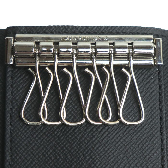 Louis Vuitton Multicles 6 Key Case Damier Graphite Black N62662 Ct5210 Men's