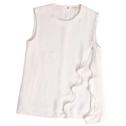 Celine Shirt Phoebe Period Blouse Sleeveless Sil
