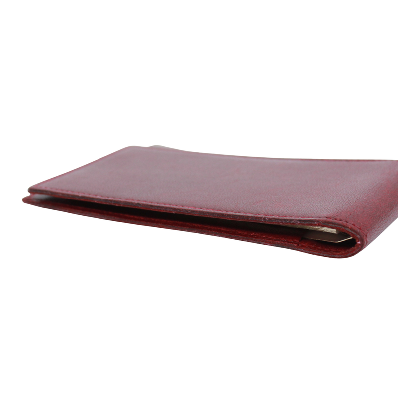Hermes Flap Notebook Cabas - Leather Red Wallets And Accessories (other)