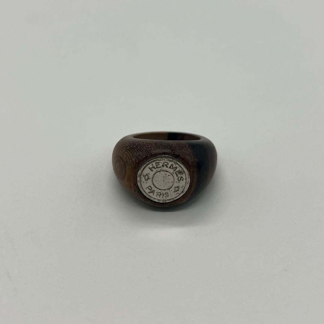 Hermes Sellier Wood Ring No 9