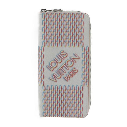 Louis Vuitton Zippy Wallet Vertical Long Leather Bronze White