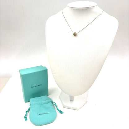 Tiffany & Co Somerset Twist Knot Silver Necklace — view 10