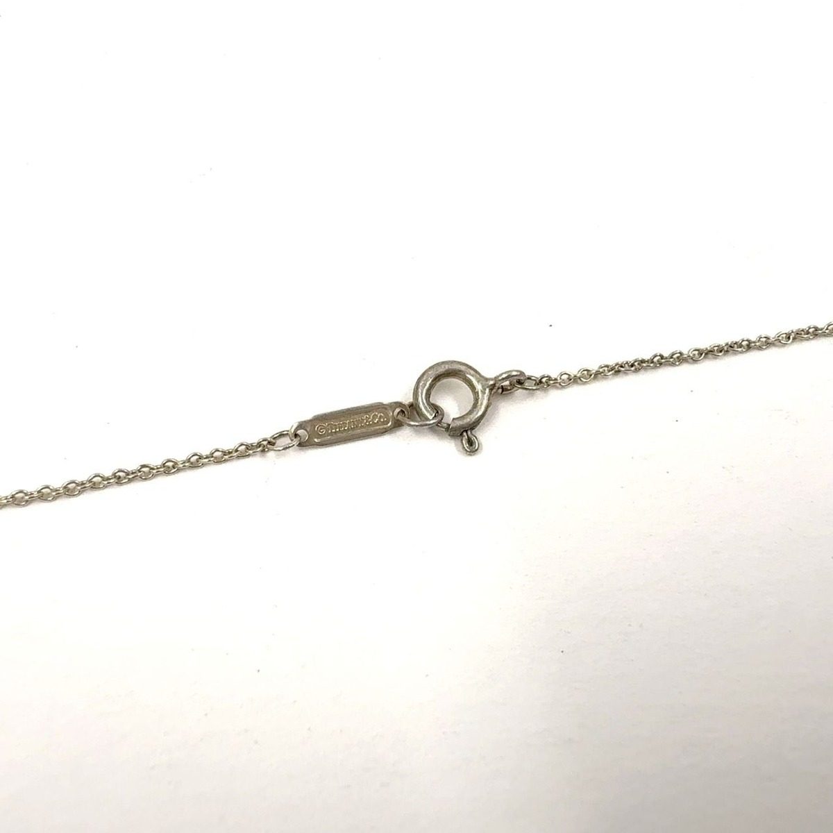 Tiffany & Co Somerset Twist Knot Silver Necklace — view 5