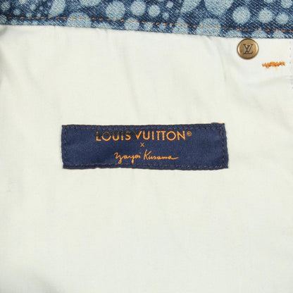 Louis Vuitton Denim Pants LV YK Over Pumpkin Cotton Yayoi Kusama — view 3