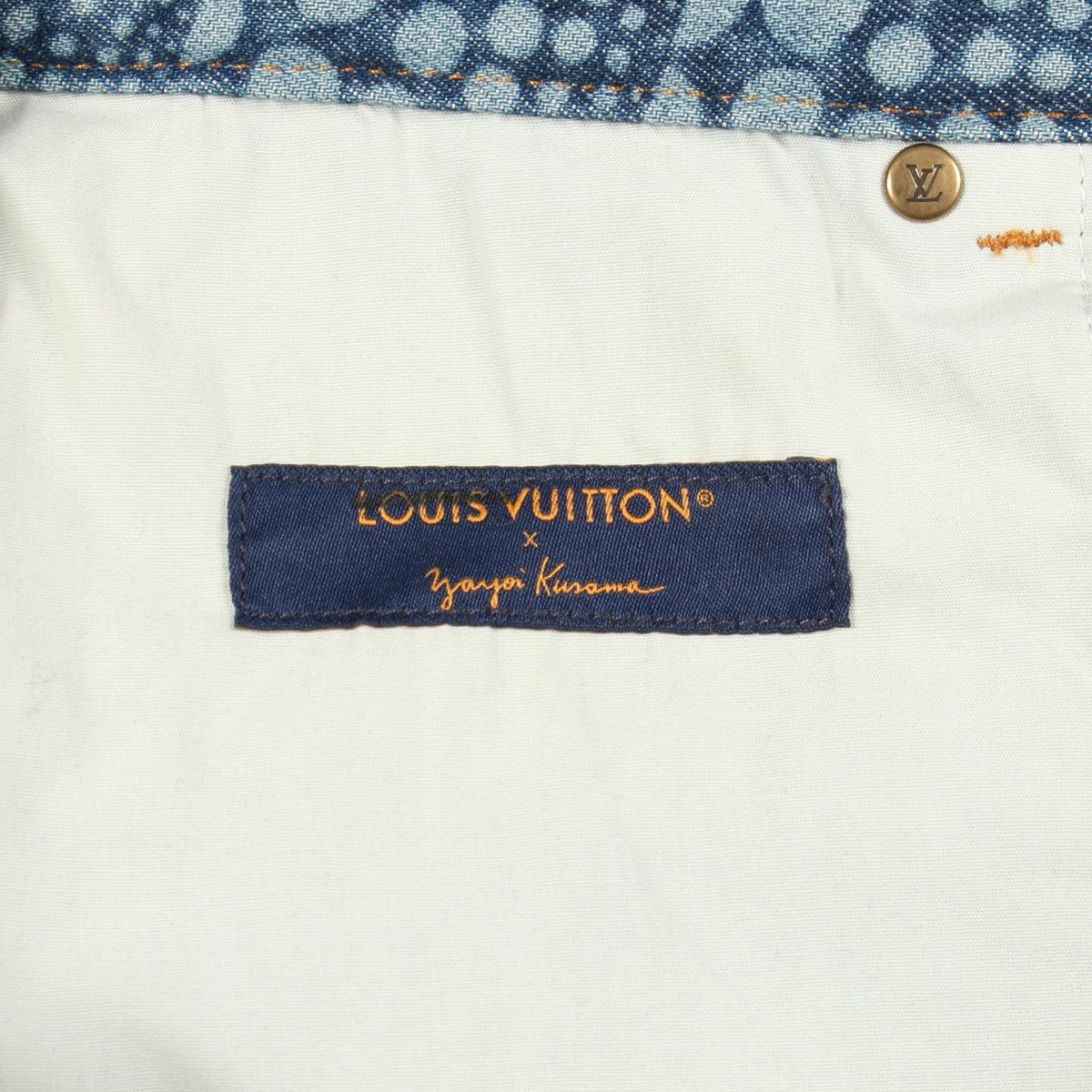 Louis Vuitton Denim Pants LV YK Over Pumpkin Cotton — view 3