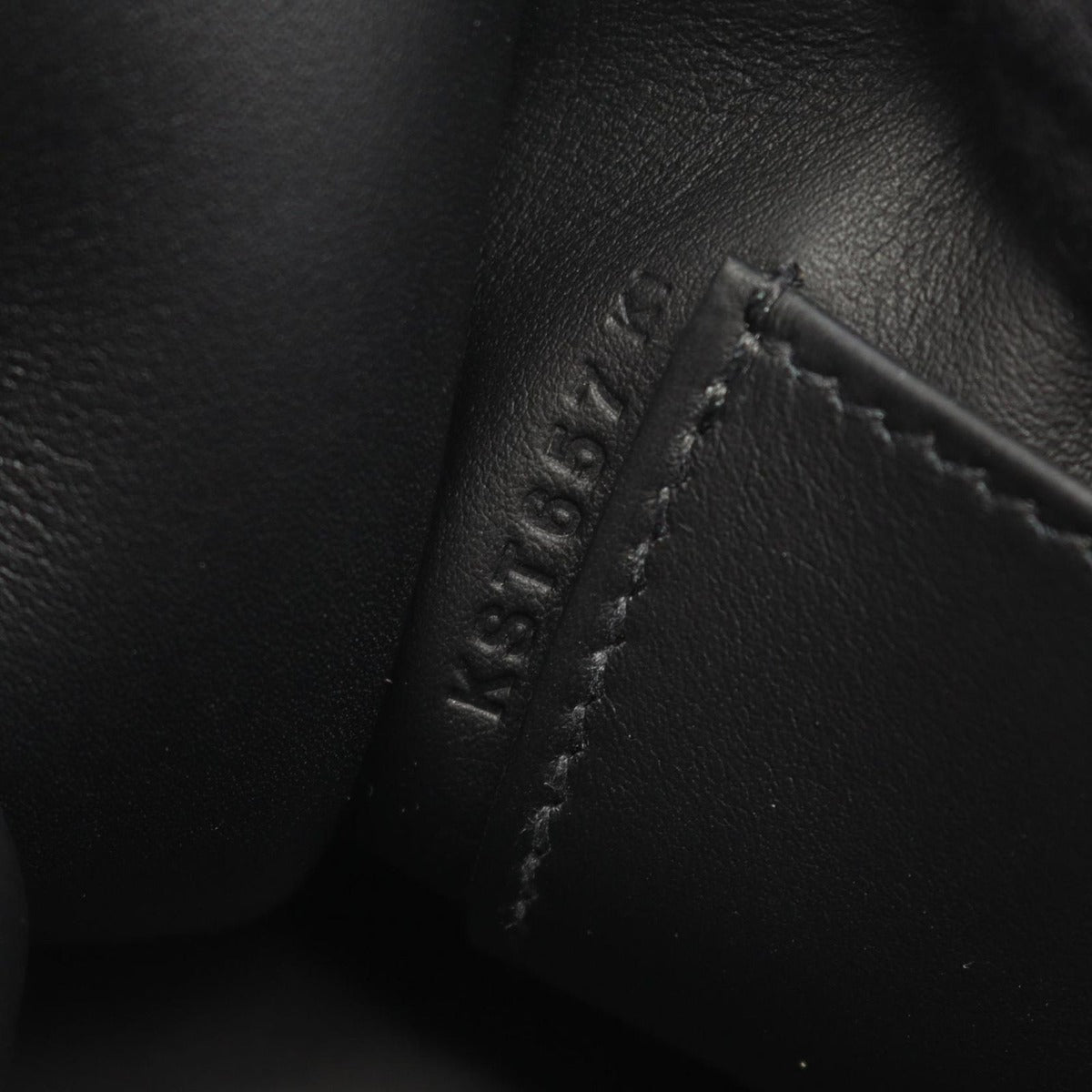 Hermes Handbag Pochette Kelly Mini Black Leather — view 5