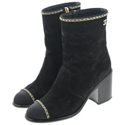 Chanel Boots Black