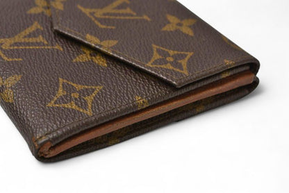 Louis Vuitton Wallet Louis Vuitton Monogram Fold Wallet No.190 Vintage Antique