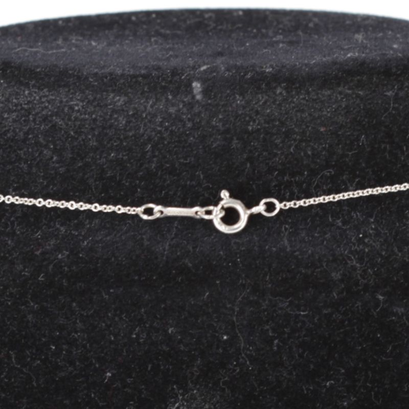 925 Silver Tiffany & Co Elsa Peretti Beans Necklace 28g