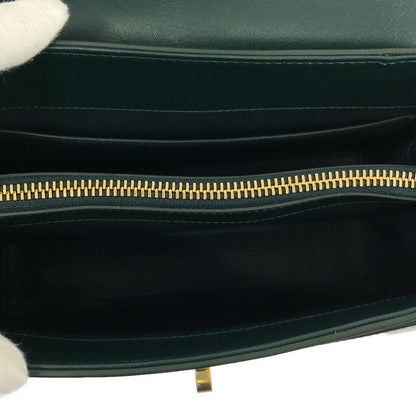 Celine - 16 Caisse Bouzas Small Leather Shoulder Bag - Green - Women's
