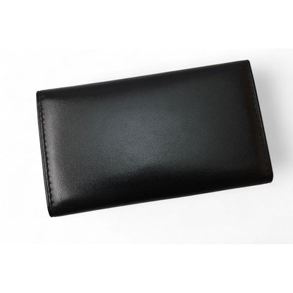 Cartier Key Case Holder Pasha Calf Leather Black Gold Hardware — view 6
