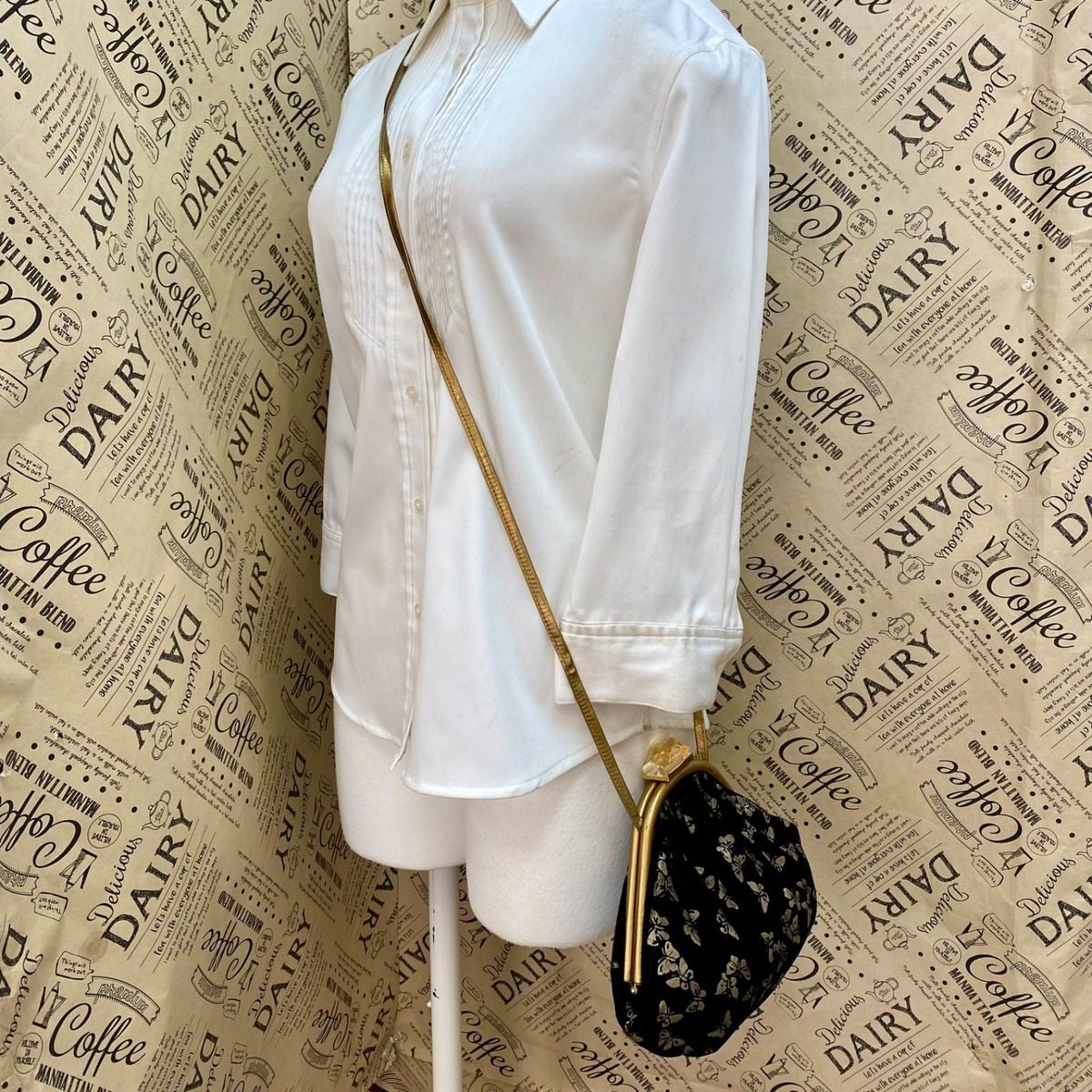 Bottega Veneta Shoulder Bag Clasp Butterfly Mirror Pochette — view 3