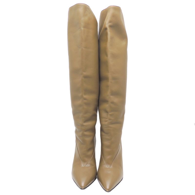 Hermes Khaki Size 23 Boots