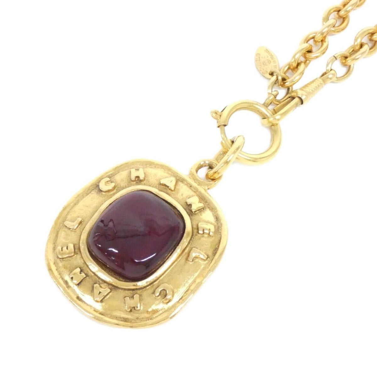 Chanel Vintage Necklace Red