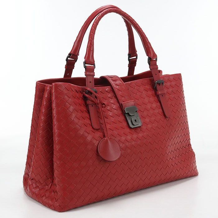 Bottega Veneta Roman Intrecciato Tote Leather