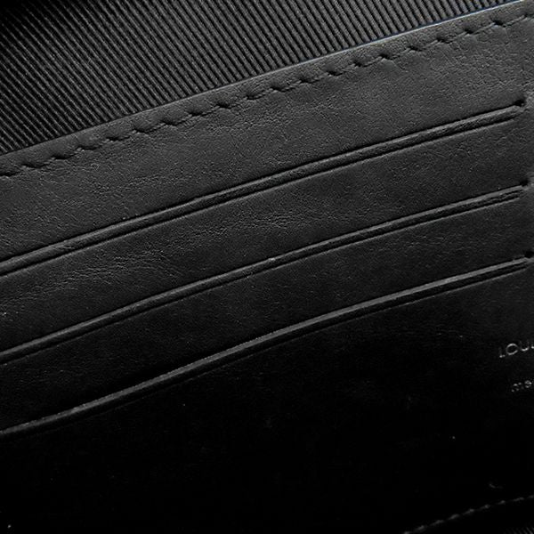 Louis Vuitton Shoulder Bag Soft Trunk Wallet Taurillon Leather Black Hardware