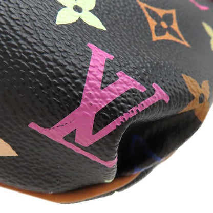 Louis Vuitton Shoulder Bag Patti Monogram Multicolor Noir Black Gold Hardware