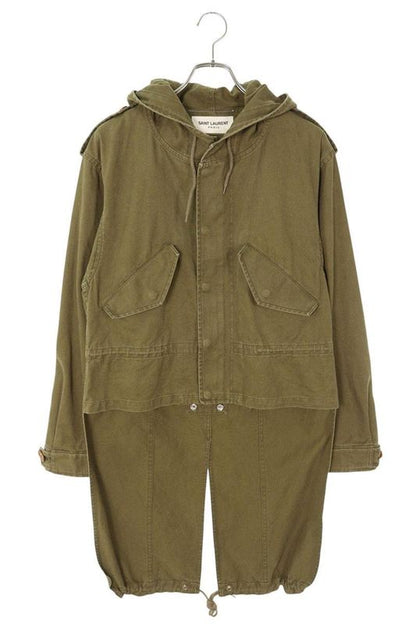 Saint Laurent Paris 14SS 337875 Ym33n Tail Military Mod Coat Men's 44