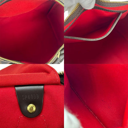 Louis Vuitton Handbag Speedy 30 N41531 Damier Brown Gold Hardware Old Shape