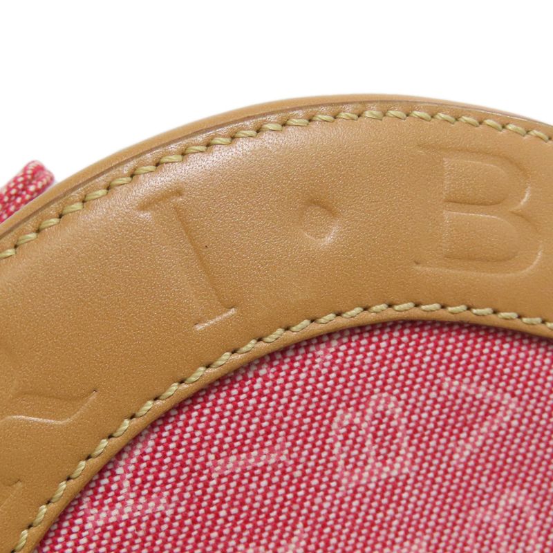 Bvlgari Logomania Handbag Canvas Leather Women