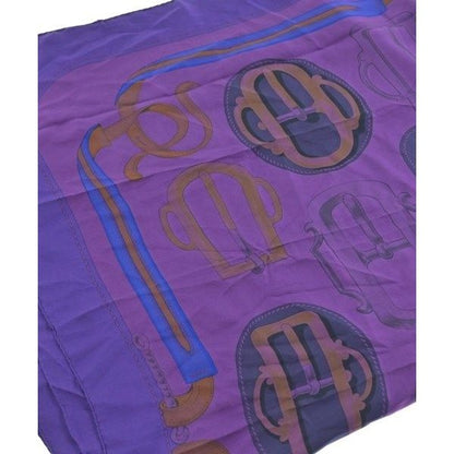 Hermes Bandana Scarf Blue — view 2