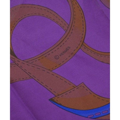 Hermes Bandana Scarf Blue — view 4