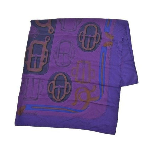 Hermes Bandana Scarf Blue