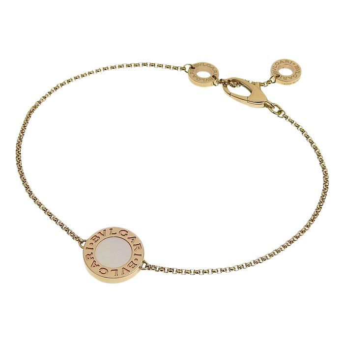 Bvlgari Mother Of Pearl Bracelet 350550 18K Pink Gold 750 Pink Gold Mother Of