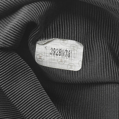 Chanel Shoulder Bag Matelasse Turnlock Lambskin Silver Hardware Black Women's