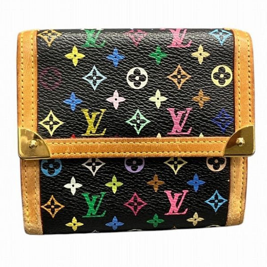 Louis Vuitton Monogram Multicolor Porte Monebier Carte Cles Di M92984 Bifold