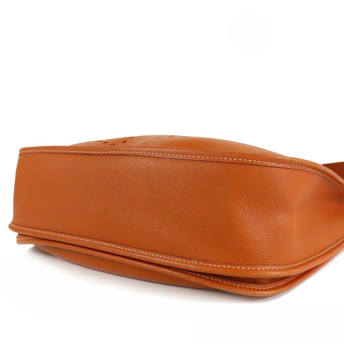 Hermes Evelyne 2 GM Gold Silver Epsom Shoulder Bag — view 3