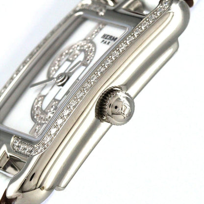 Hermes Nantucket D SS Quartz Bracelet — view 3