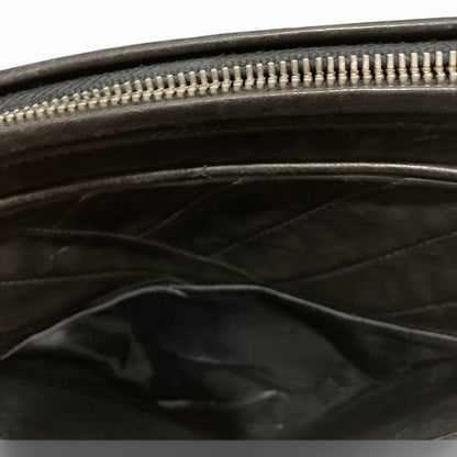 Chanel ⑤ Coco Mark Lamb Leather Shoulder Bag With Tassel Charm Ladies Black