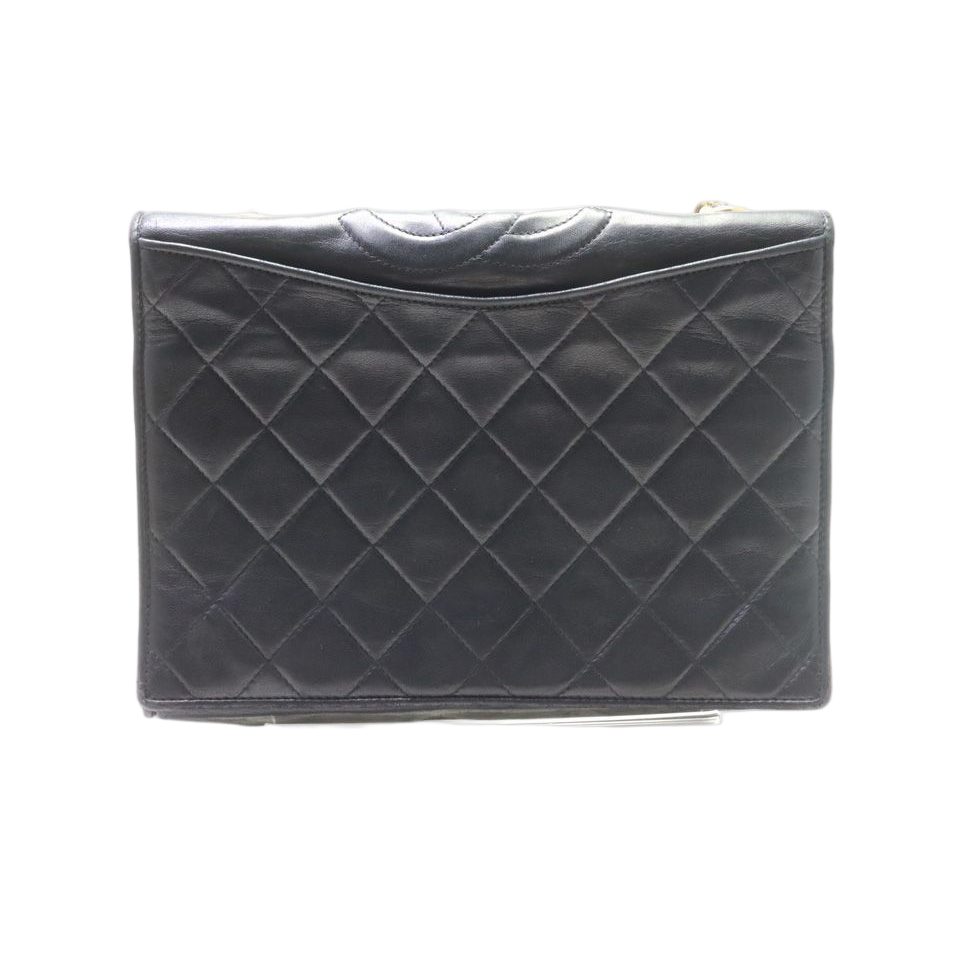 Chanel Quilted Lambskin Chain Shoulder Bag