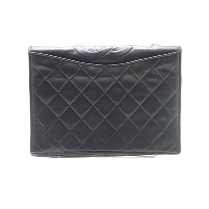 Chanel Quilted Lambskin Chain Shoulder Bag